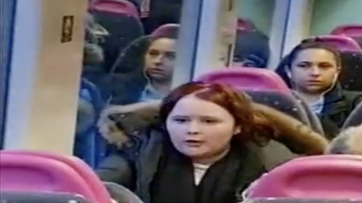 Ruby Docherty train video