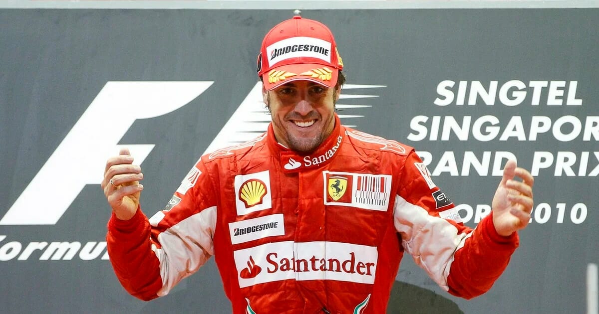 Damit gelang Alonso nach einem historischen Duell gegen Vettel in Singapur sein einziger „Grand Slam“: Er hielt 61 Runden durch.