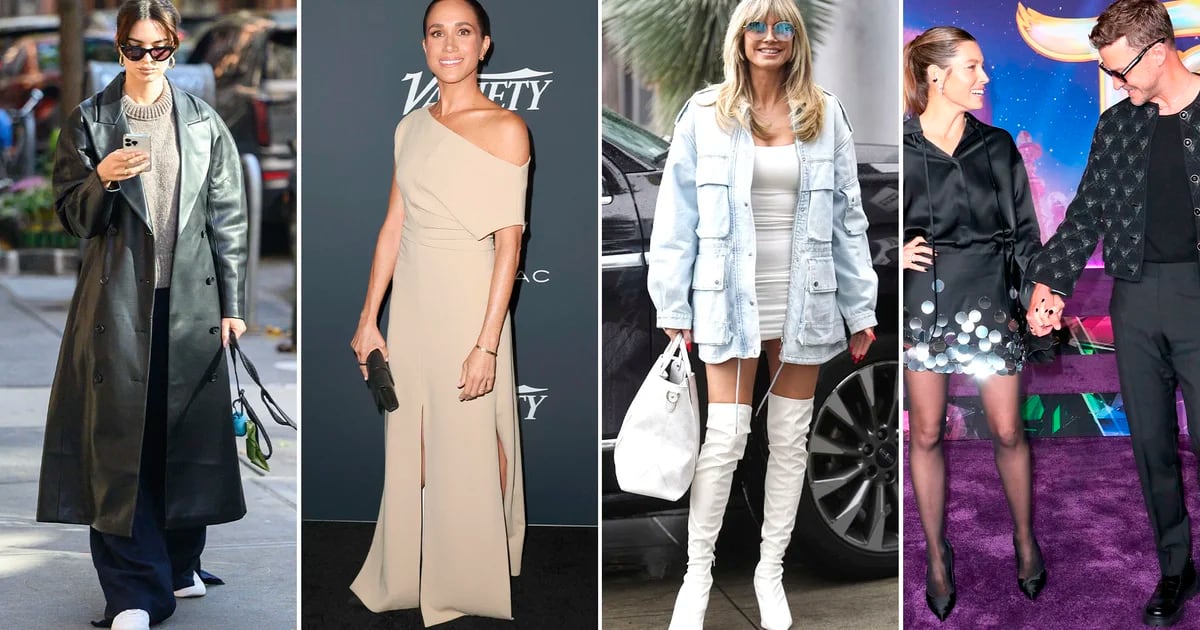 Das Aussehen von Heidi Klum, Meghan Markle, Jessica Biel und Justin Timberlake: Prominente auf einen Klick