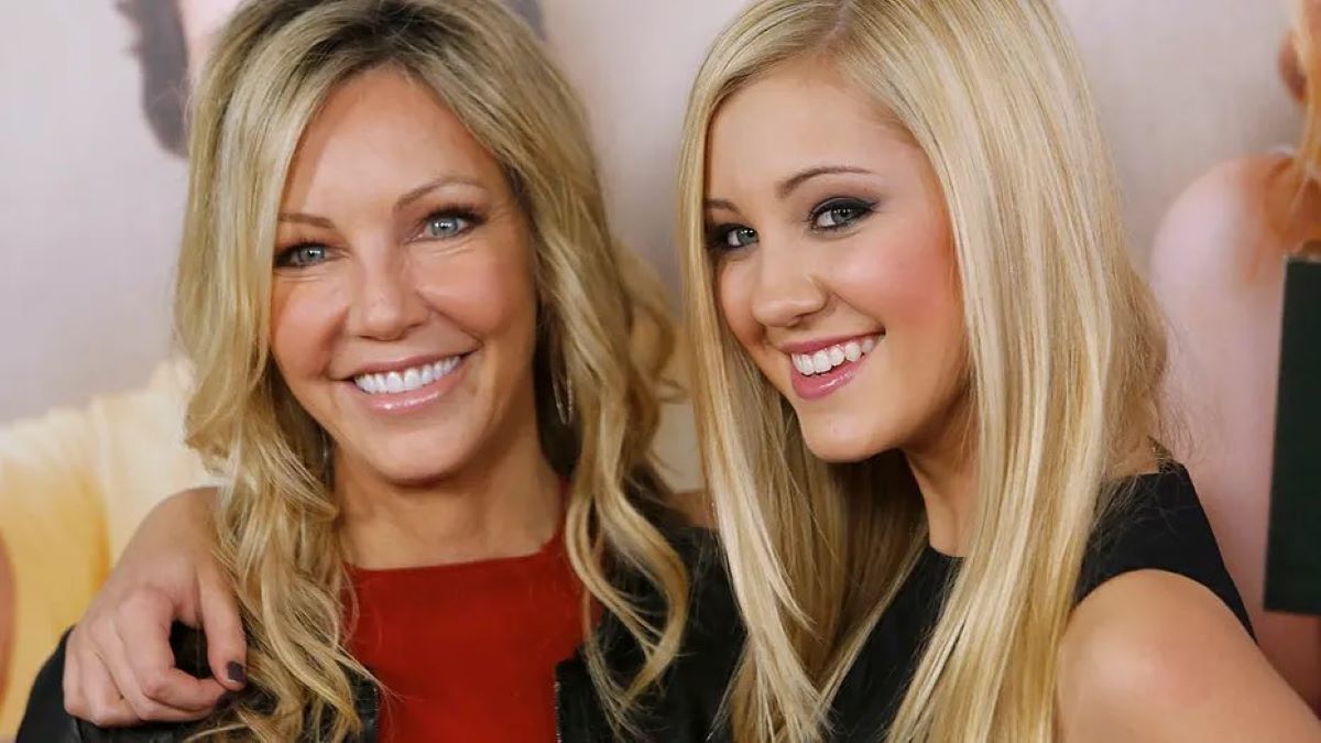 Heather Locklear with daughter Ava.